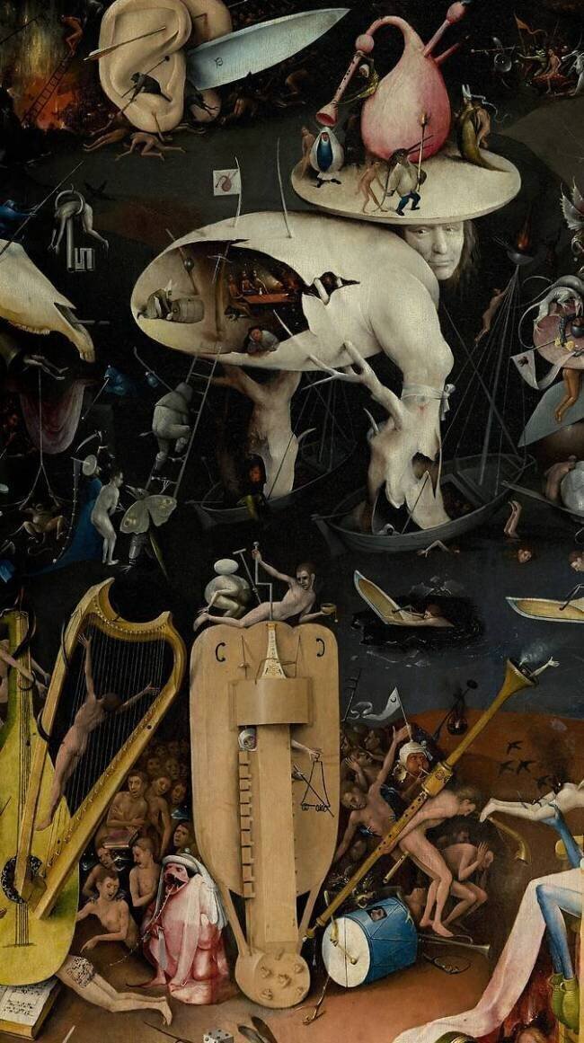 Le jardin des Délices (détail) Jérôme Bosch