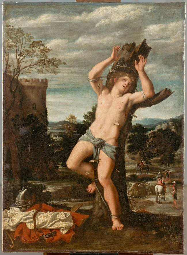 Le martyre de Saint Sébastien Annibale Carracci