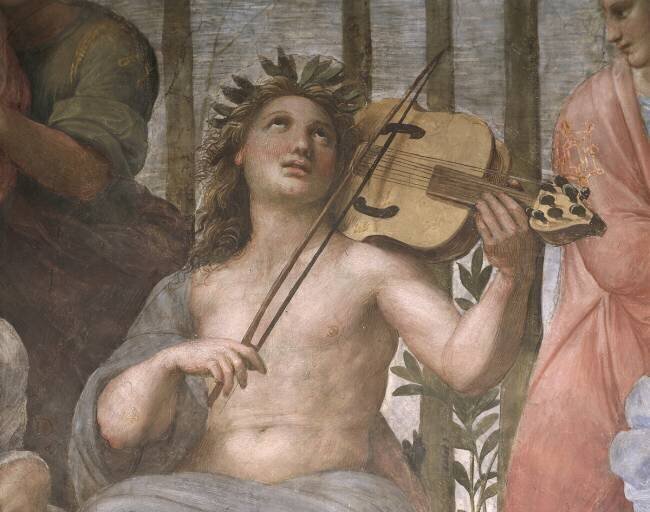 Le Parnasse (détail) Raphaël