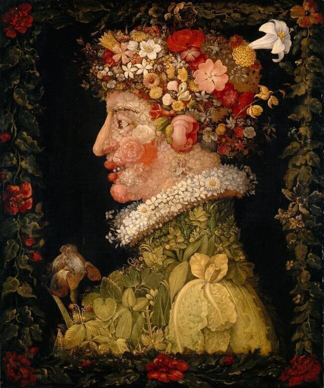 Le Printemps Giuseppe Arcimboldo