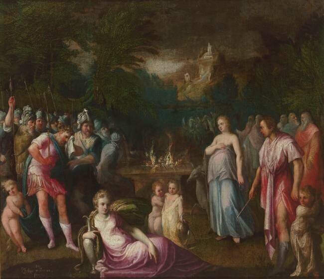 Le sacrifice d'Iphigénie Philippe Millereau