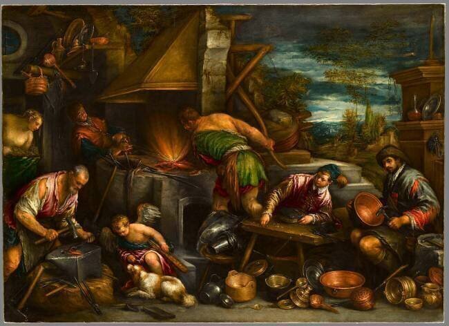 Les Forges de Vulcain Francesco Bassano