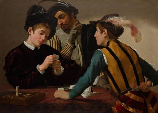 Les Tricheurs Le Caravage