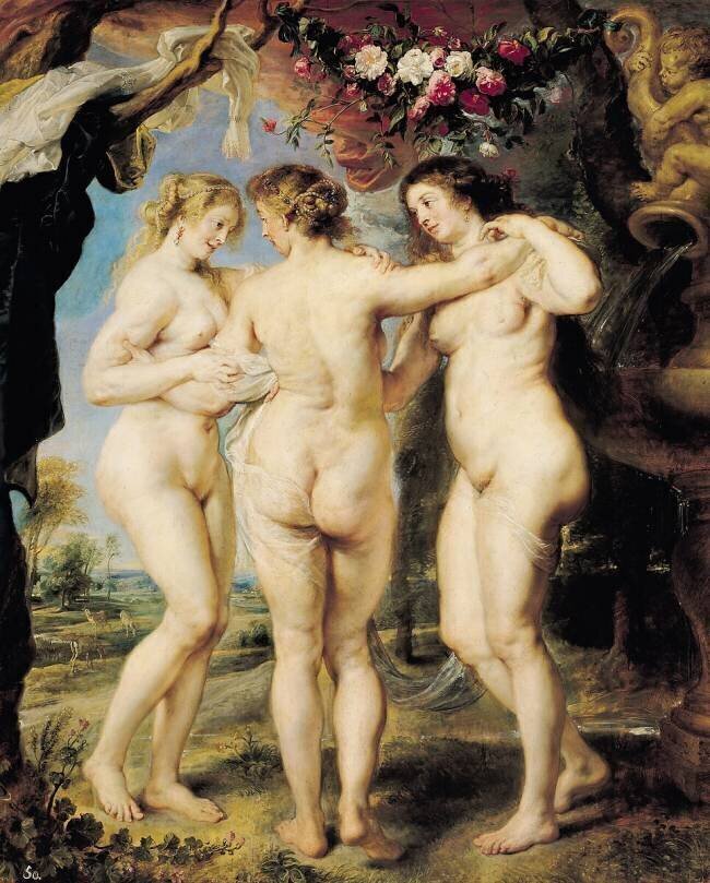 Les trois Grâces Pierre Paul Rubens