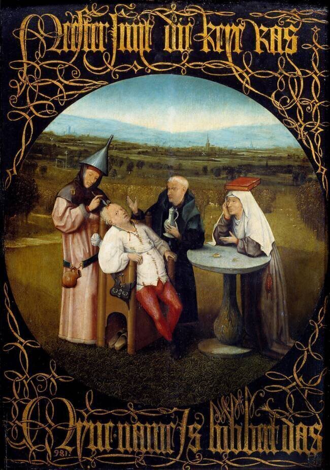 L'extraction de la pierre de folie Jérôme Bosch