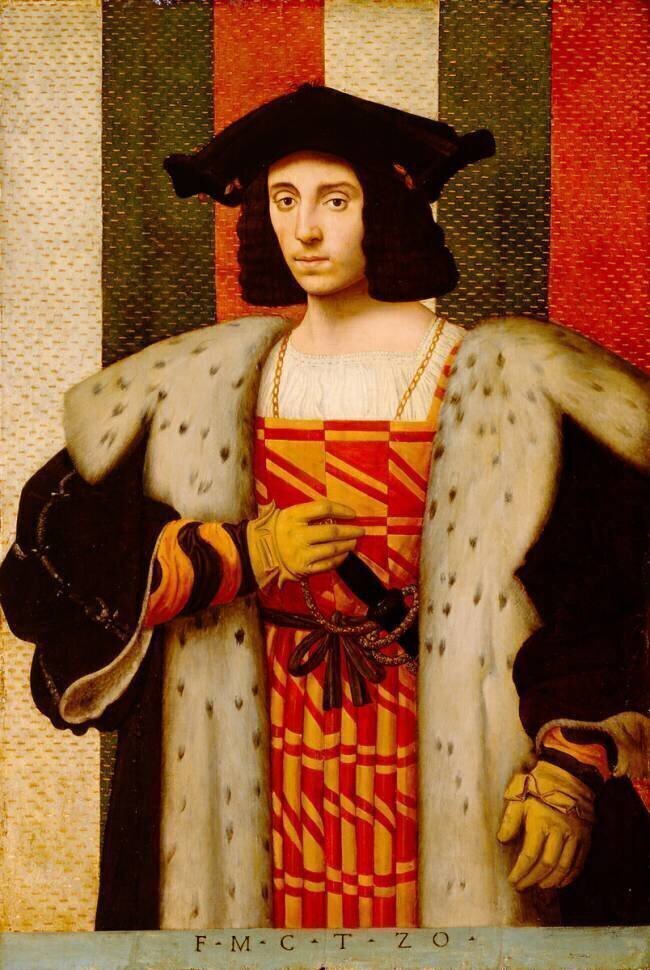 Monsieur de la famille Trivulzio Antonio di Bernadino Contino