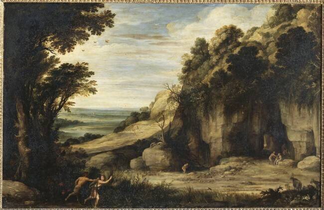 Pan et Syrinx - Paysage Paul Bril