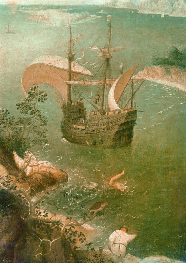 Paysage avec la chute d'Icare Pieter Brueghel l'Ancien