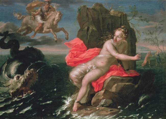 Perseus and Andromeda Ecole italienne