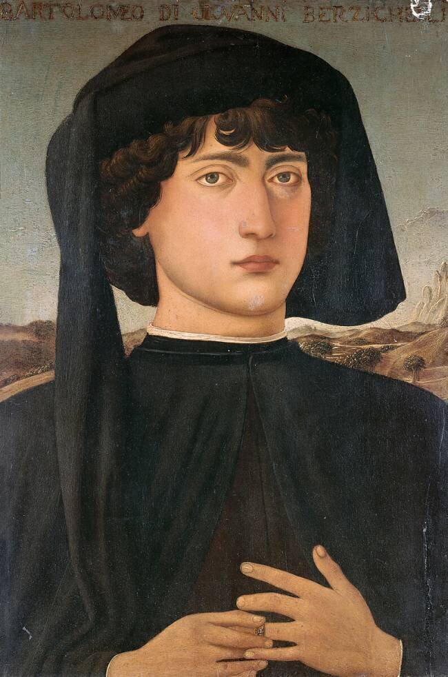 Portrait de Berzichelli Cosimo Rosselli