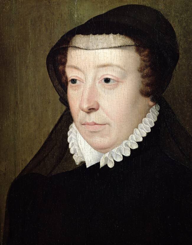 Portrait de Catherine de Medicis François Clouet