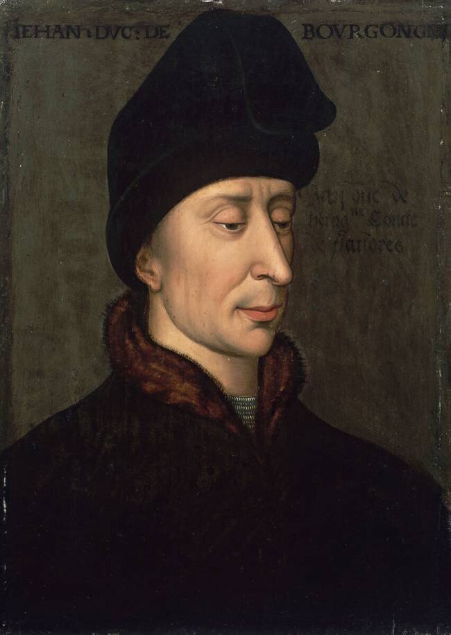Portrait de Jean sans Peur, duc de Bourgogne (1371-1419) anonyme