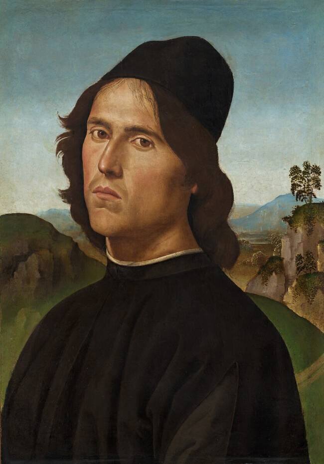 Portrait de Lorenzo di Credi Le Pérugin