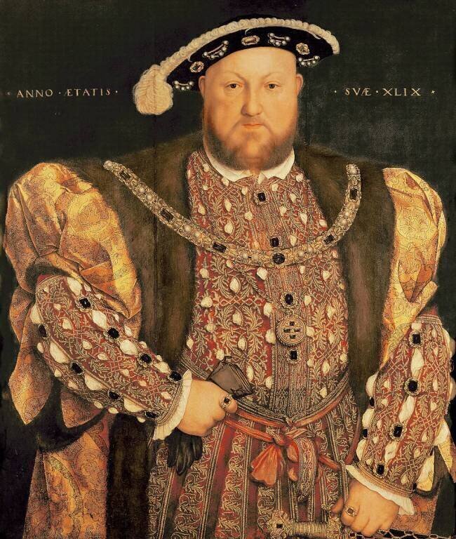 Portrait d'Henri VIII (1491-1547) âgé de 49 ans Hans Holbein le Jeune