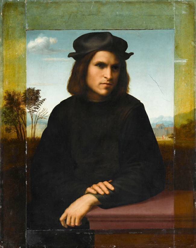 Portrait d'homme Franciabigio