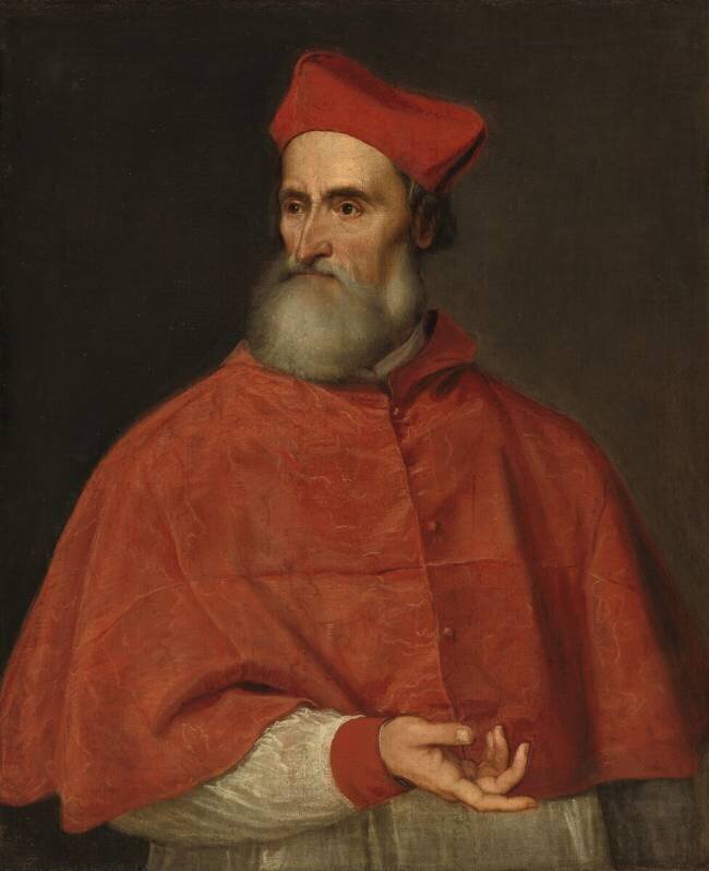 Portrait du Cardinal Pietro Bembo Titien