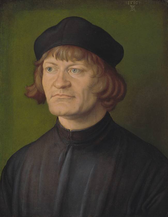 Portrait d'un ecclésiastique Albrecht Dürer