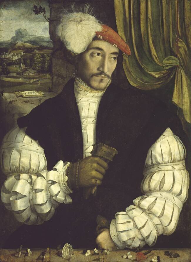 Portrait d'un homme Ecole allemande