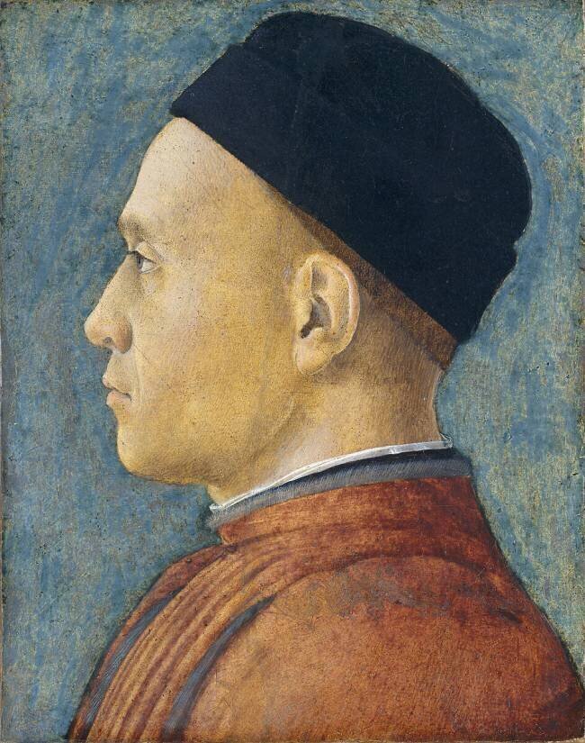 Portrait d'un homme Andrea Mantegna