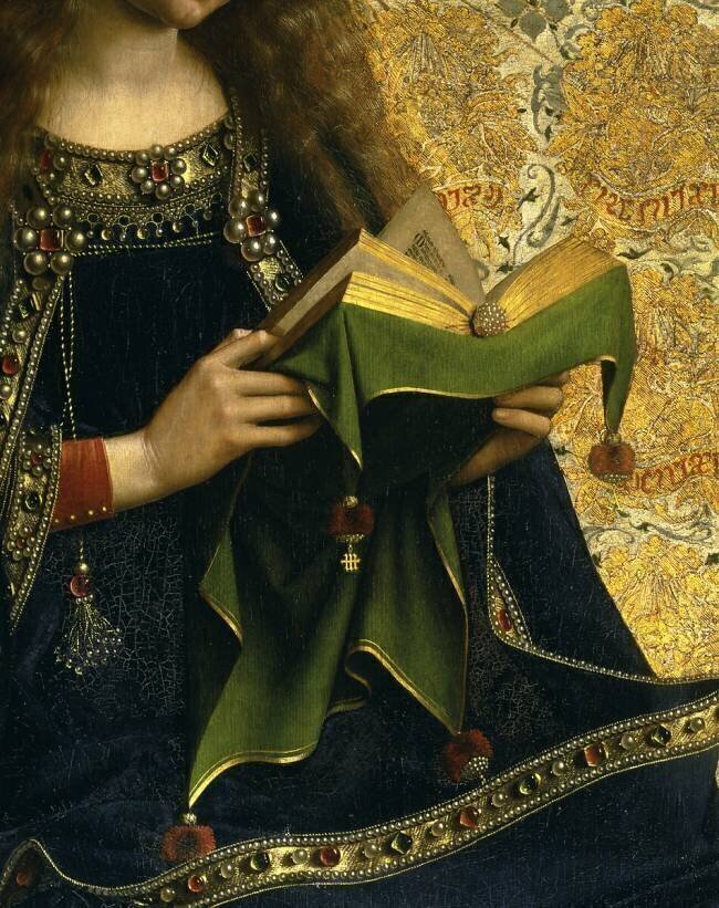 Retable de l'Agneau mystique (détail) Jan van Eyck
