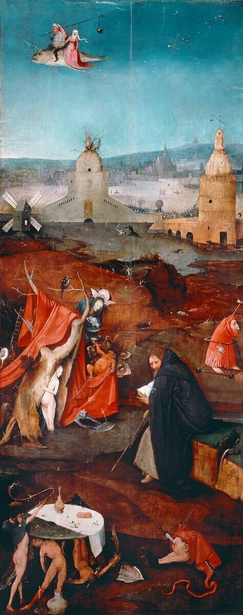 Saint Antoine en Contemplation Jérôme Bosch