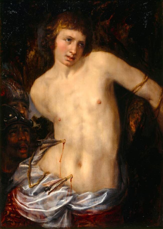 Saint Sébastien Hendrick Goltzius