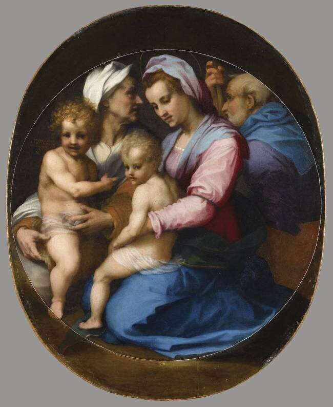 Sainte Famille Andrea del Sarto