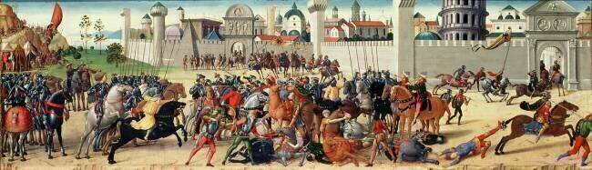The Siege of Troy I: The Death of Hector Biagio di Antonio Tucci