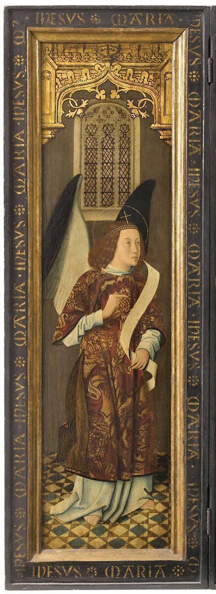 Triptyque : le retable de sainte Godelieve Maître de Sainte Godelieve