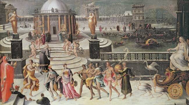 Triumph of Winter Antoine Caron