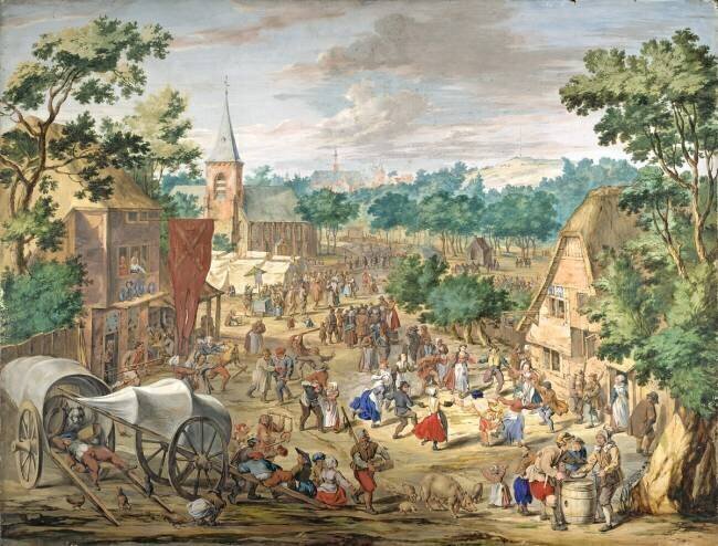 Une Kermesse Jan Brueghel l'Ancien