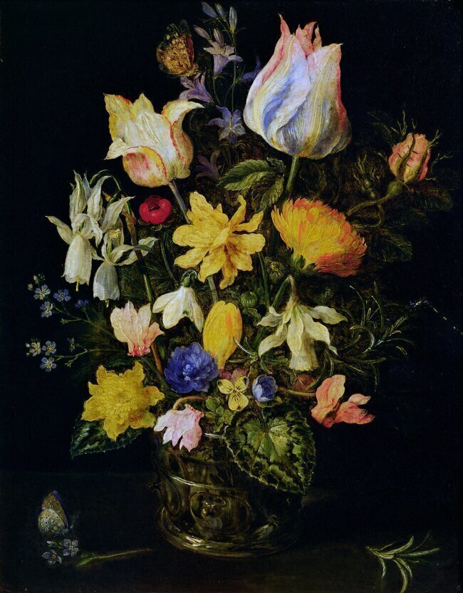 Vase de fleurs Jan Brueghel l'Ancien
