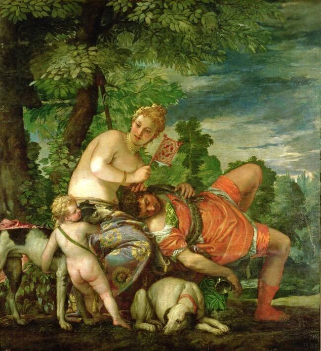 Venus and Adonis Paul Véronèse