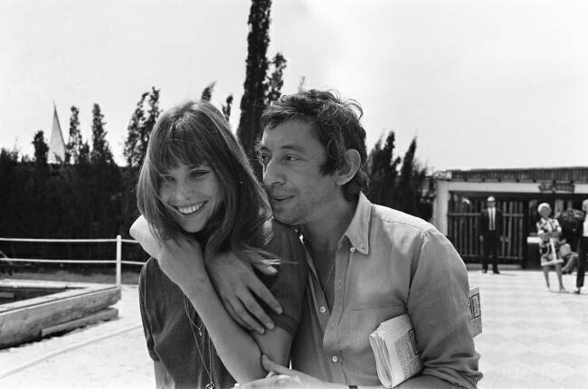 1970's: Jane Birkin and Serge Gainsbourg Reporters Associés