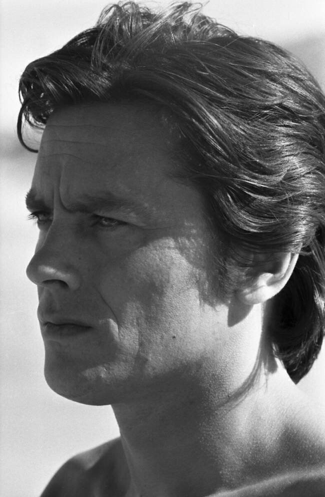 Alain Delon in 1972 Jean-Pierre Bonnotte