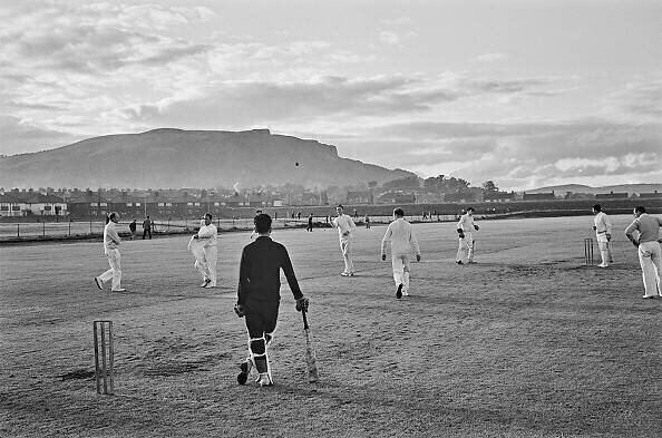 Cricket Players Slim Aarons