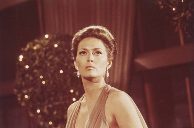 Faye Dunaway on the set of 'The Towering Inferno' Orlando Suero