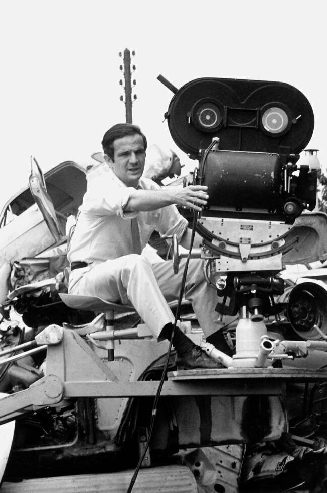 French Film Maker Francois Truffaut  Rue des Archives