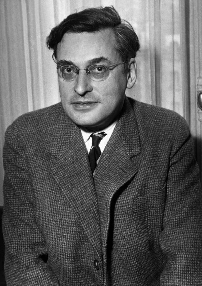French Writer Raymond Queneau Rue des Archives