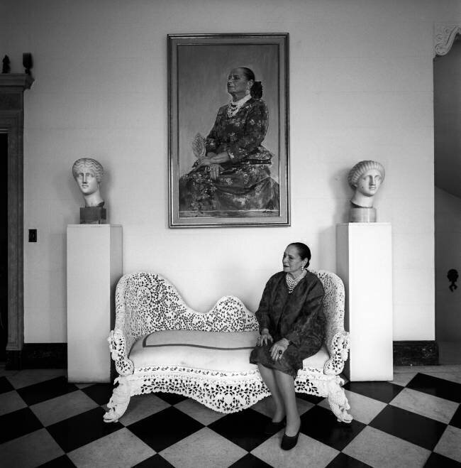 Helena Rubinstein dans sa villa à New York  anonymous