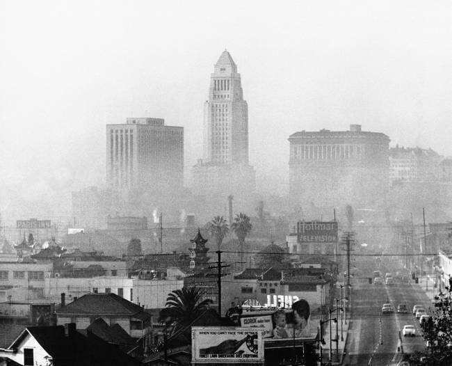 Los Angeles Skyline Keystone