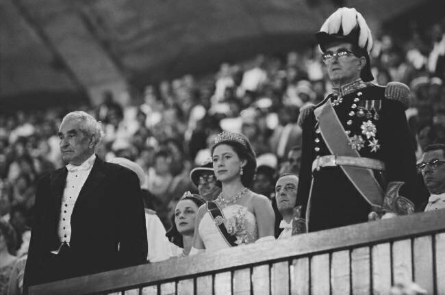 Princess Margaret and Prime Minister Bustamante celebrating Jamaican Independence Orlando Suero