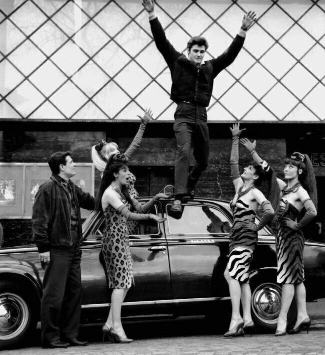 Rock Singer Vince Taylor  Rue des Archives