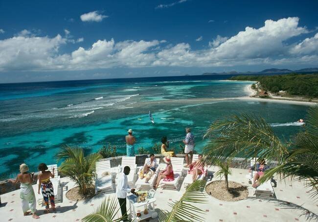 Tropical Mustique Slim Aarons