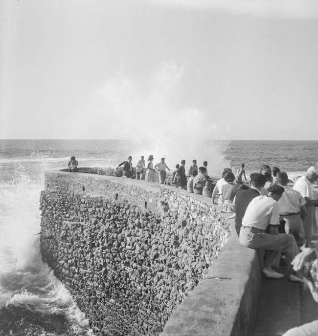 Waves in Biarritz Rue des Archives
