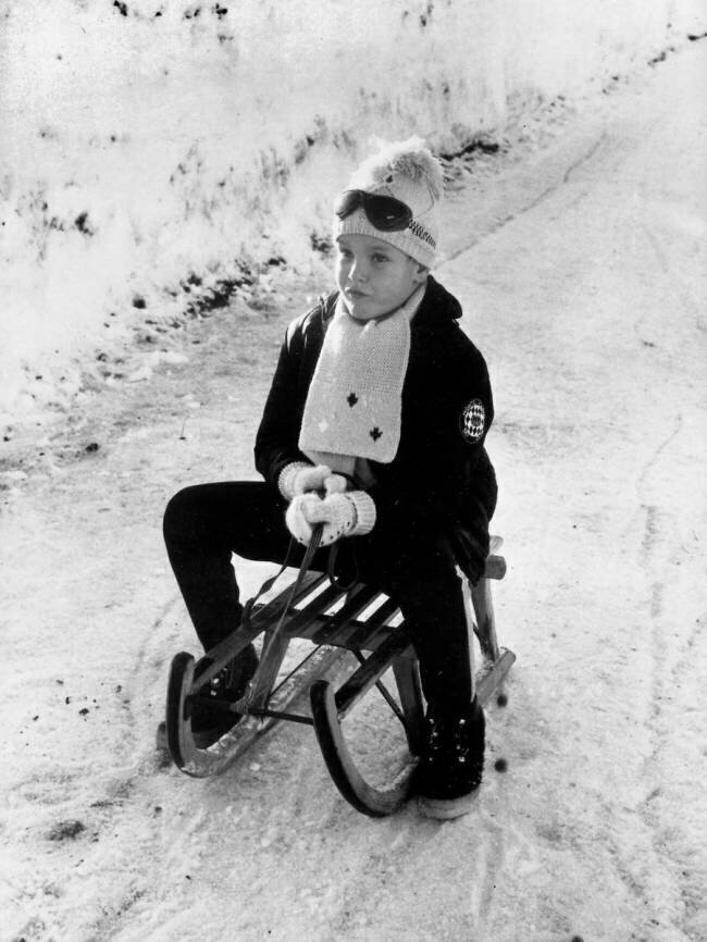Young Prince Albert of Monaco  Rue des Archives