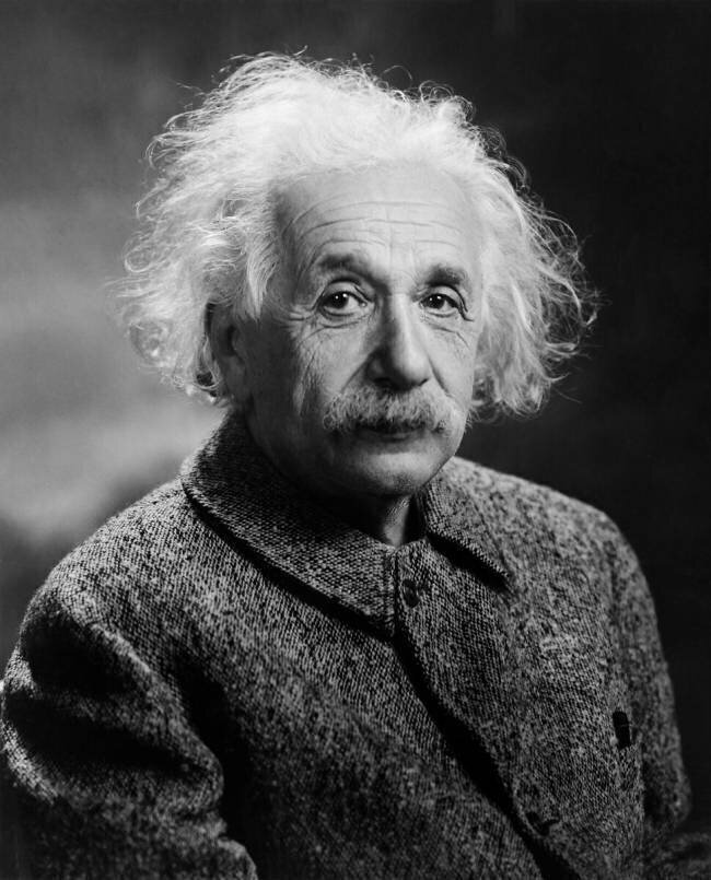 Albert Einstein anonyme