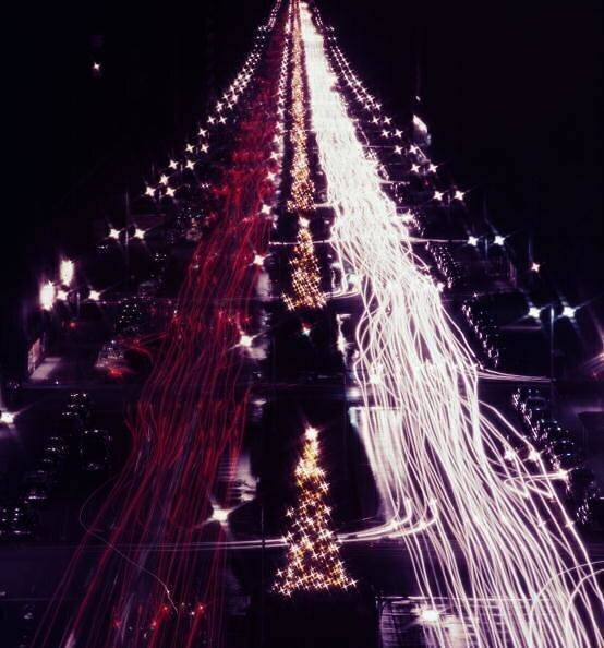 Christmas Traffic Slim Aarons