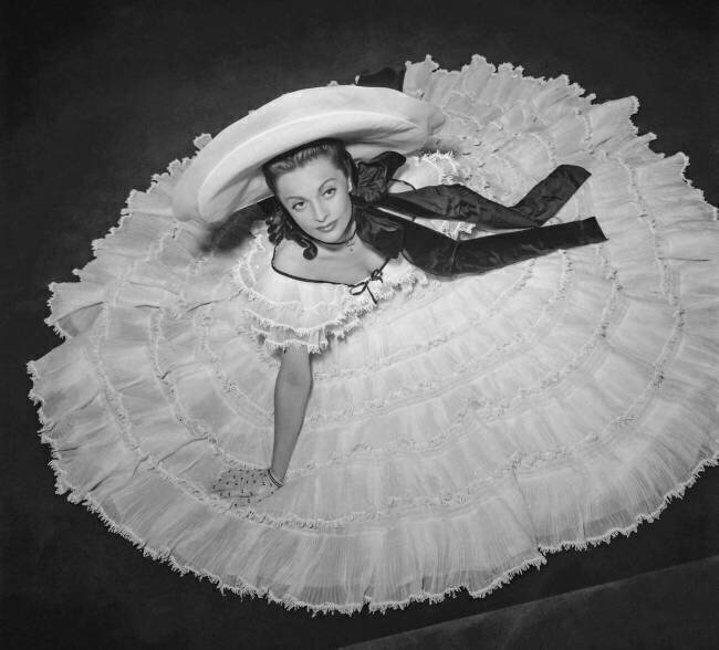 Élection de la Scarlett O'Hara idéale à Paris, 16 mai 1950 Rue des Archives