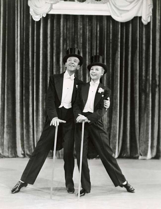 Fred Astaire et Vera-Ellen dans le film "Trois petits mots" de Richard Thorpe anonyme